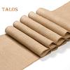 Party Tischläufer Jute Stoff Boho Stil Fleckabweisend Wohnkultur DIY Handwerk Wiederverwendbar Tischschutz Dekoration Prom Bankett Tischläufer für