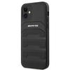 Etui do iPhone 12 mini Mercedes-Benz Leather Debossed Czarne
