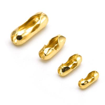 50pcs 20pcs Stainless Steel Ball Chain Beaded Beads Cap Cover Stoppers Clasp Connectors for Bracelet Necklace Jewelry Making DIY