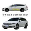 Car TPU/Glossy Mirror Pillar Post Cover For VW Passat B8 Variant Alltrack 2016- Door Trim Window Molding Sticker Plate 6PCS