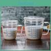 Heat Bar Scale Glass Resistant Scales Weigh Jug Microwave Measuring Cup With Lid For Home Kitchen
