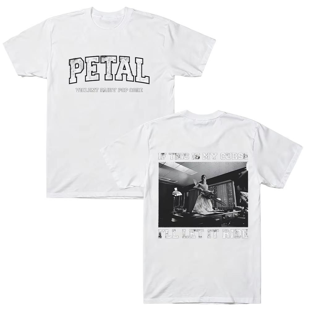 2026 Summer Hot Sale Petal Core Album Merch Graphic T Shirts Men Women Hip Hop Fashion T Shirt Breathable Streetwear Casual Tees