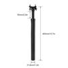 LUNJE Mountain Bike Suspension Seatpost Shock Tube 31.6x400mm Aluminum Alloy Black
