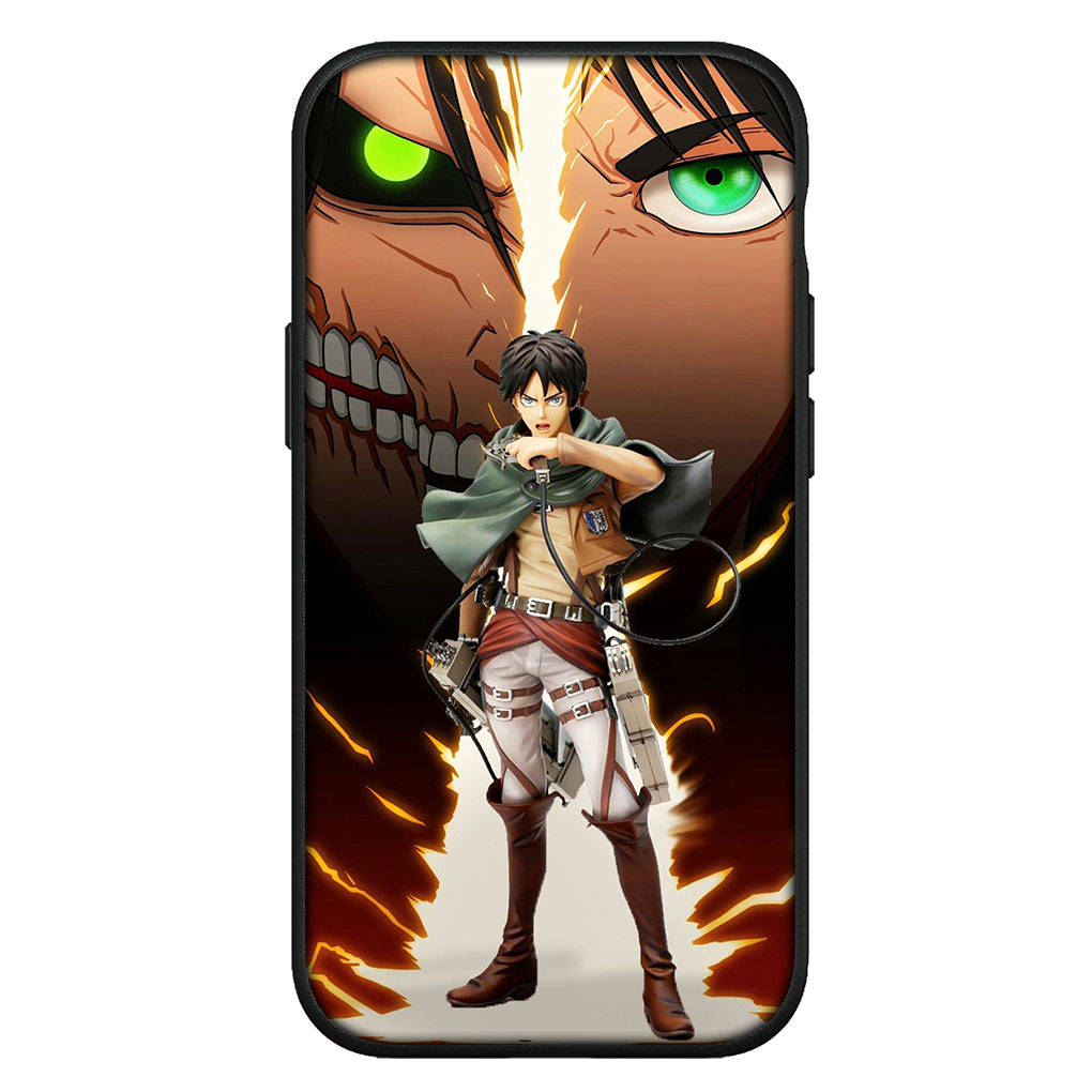 Cover for iPhone 16 15 Xiaomi Redmi Note 14 13 12 11 Pro Max X 8 9 16e Samsung Galaxy S25 S24 S23 Moto A4 OPPO Huawei Anime Attack on titan Phone Case