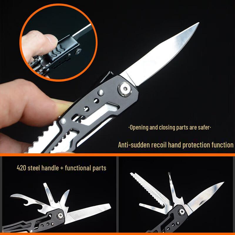 Portable Stainless Steel Multi-tool Pliers