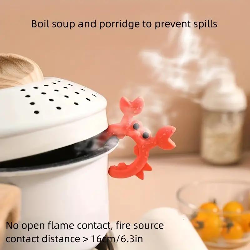 1Pcs Creative Crab Shaped Spatula Rack Utensil Holder Food-Grade BPA Free Heat