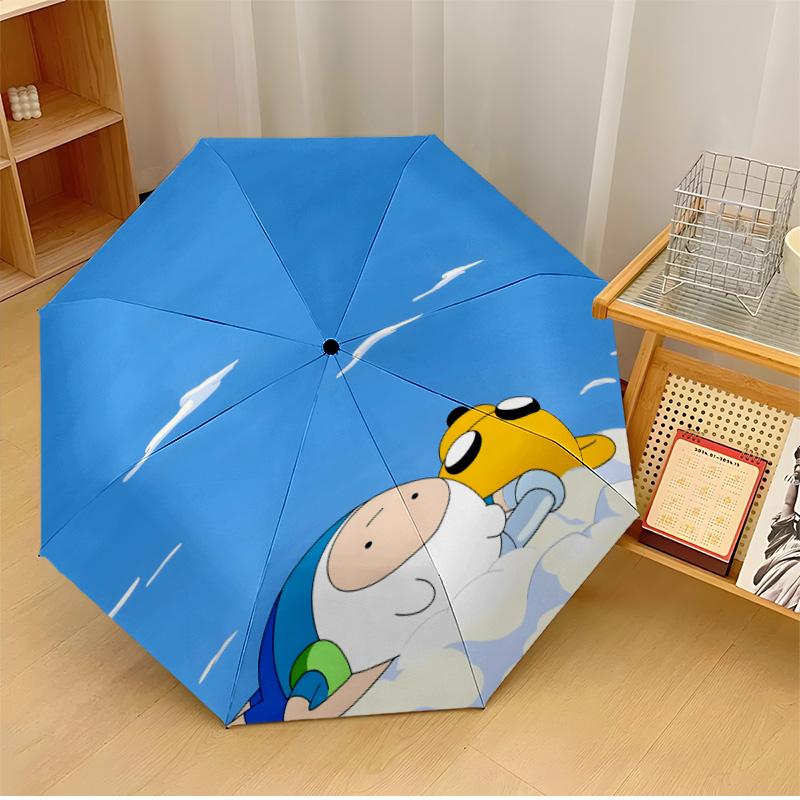 Adventure Time Printed Umbrella Lightweight for Travel Camping and Leisure a Musthave for Family Holidays and Birthday Gifts