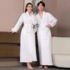 All-Season Cotton Bathrobe for Men and Women, Hotel-Style with Logo