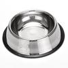 Stainless Steel Dog Bowl Anti-knock Medium and Large Dog Dog Basin Pet Products Non-slip and Drop-resistant Thickened Pet Bowl