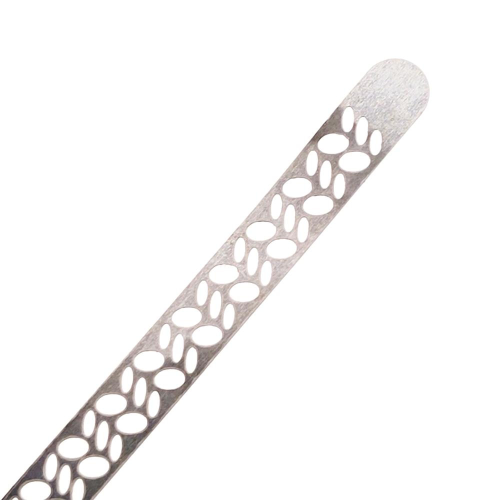 150 mm Dental Metall Reinigungsstift Streifen Polieren Zahnarzt Bleaching Materialien mit Loch Dental Metallstreifen für die Reinigung