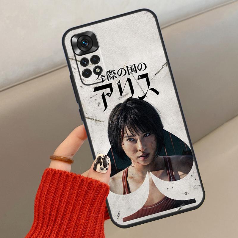 

Alice in Borderland TV Case For Xiaomi Redmi Note 14 13 12 10 11 15 Pro Plus Cover For Redmi 15 15C 13C 10C 12C 14C Redmi 13 4G