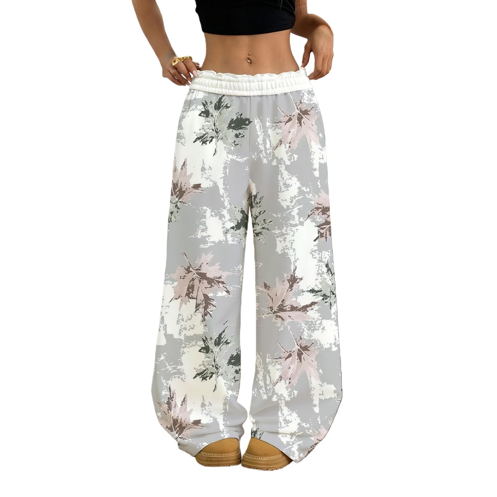 

Women s Camouflage Loose Wide Leg Sweatpants Women s Casual Fashion Sweatpants XL