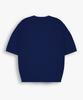 Jikun Viscose Round Half Knit Cardigan Gee265-106 Navy