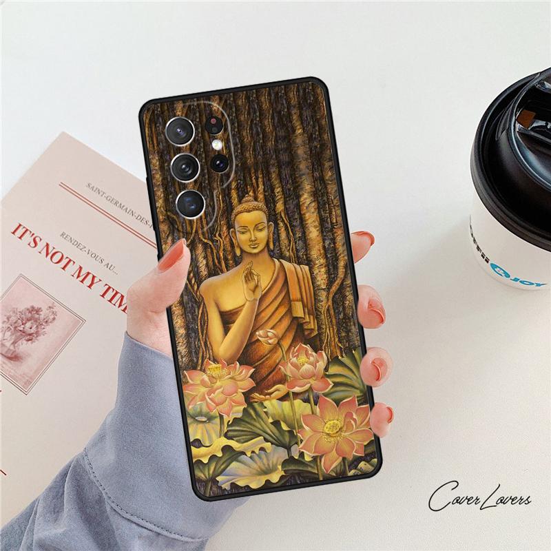 Buddha Siddhartha Gautama phone case For Samsung Galaxy S24 S25 S23 S22 Ultra Note 10 20 Plus S20 S21 FE Cover