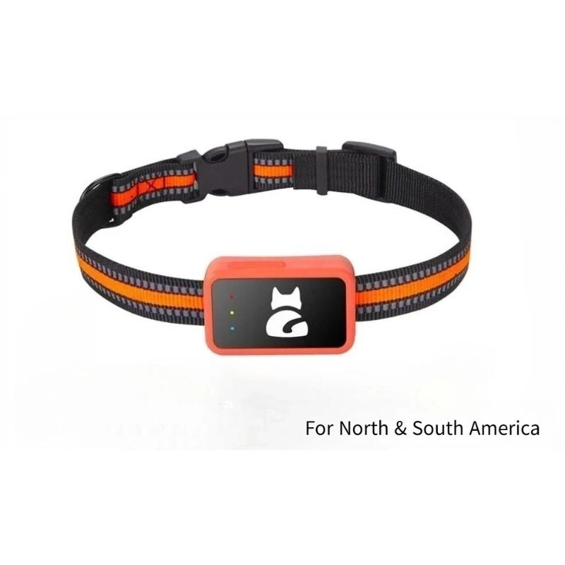 4G Smart Hundehalsband Halterung GPS Tracker für Haustier Wasserdicht Katze Tracking Gerät Haustierortungsgerät mit Finde Mein für iOS Android