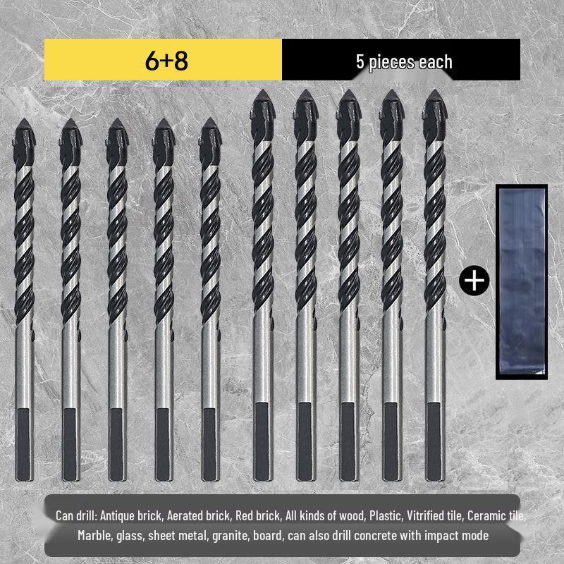 Multi-Purpose Tile Drill Bit for Concrete, Glass, Ceramic, Iron & Cement