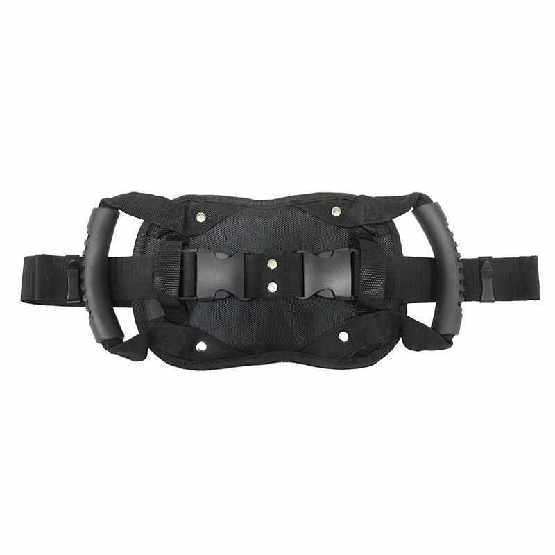 Motorcycle Scooters Safety Belt Rear Seat Passenger Grip Grab Handle Non-slip Strap Universal