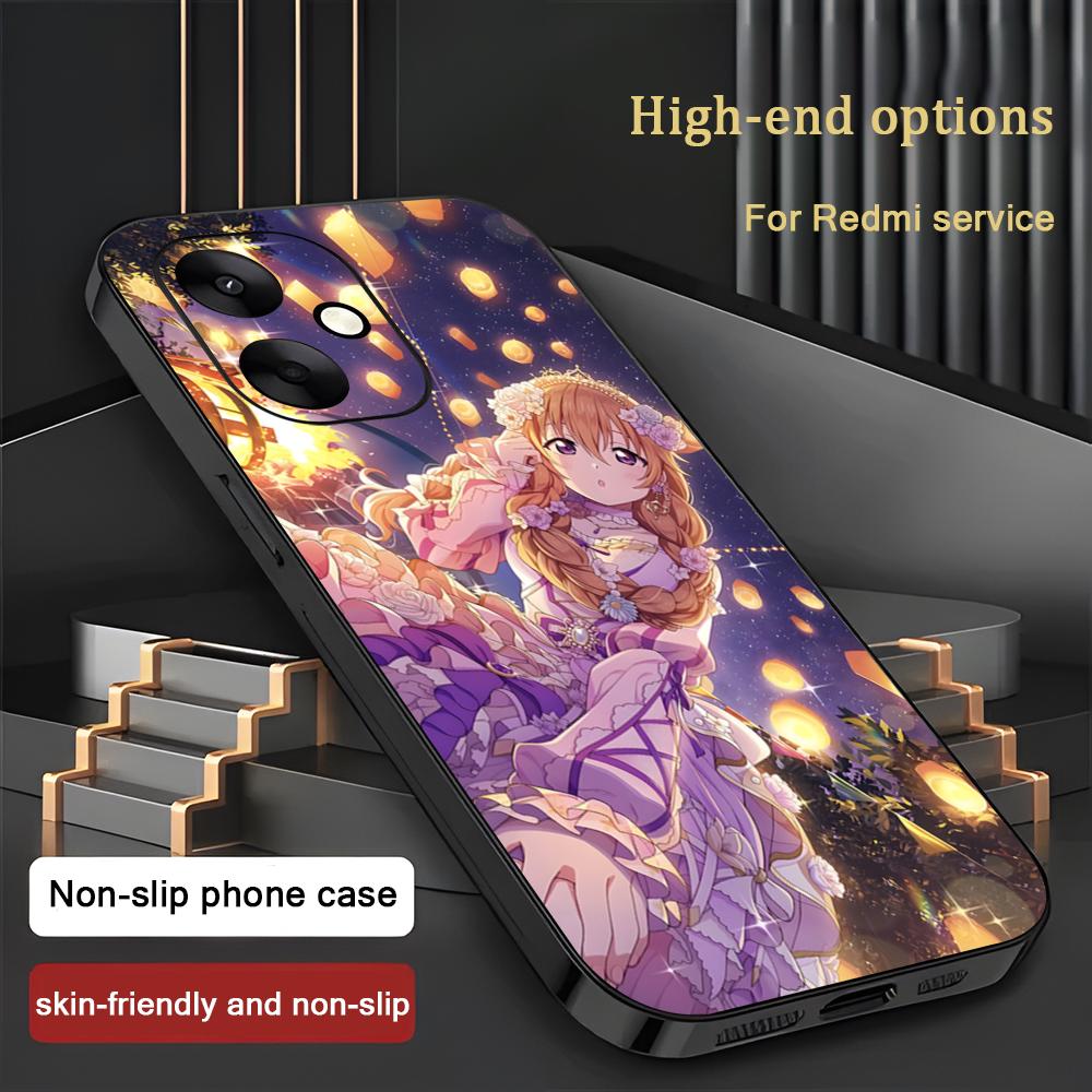 Anime Beliebtes LoveLive Handyhülle Für Xiaomi Redmi 14C 13C 12C Note14 13 12 11 10 Pro Plus S Weiche Schwarze Handyhülle