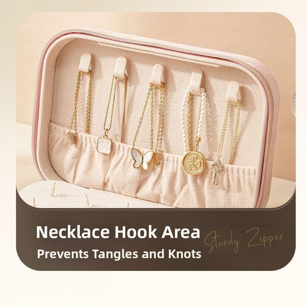 2 Layer Vintage Ring Case Large Capacity Jewelry Gift Displays Box Jewelry Case  Girlfriend