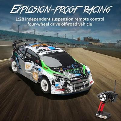 Neues Vollproportional 4WD 2.4G Mini Fernbedienungs-Rennauto Antrieb Hochgeschwindigkeit Offroad Fernbedienung Drift Jungen Spielzeug Legierungsauto Kindergeschenk