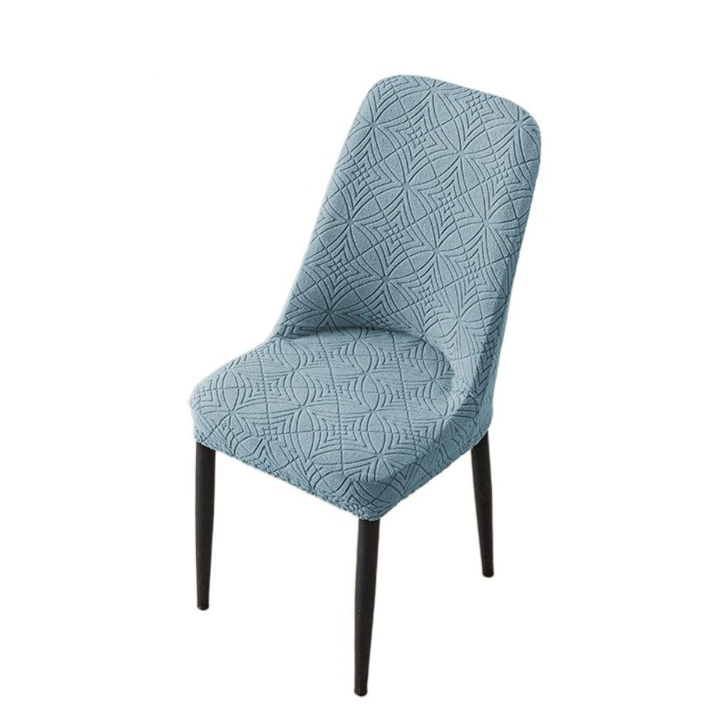 

Protective Case Elastic Jacquard Chair Cover Dustproof Thicker Seat Cover Universal Soft Chair Cushion Home/office светло-синий