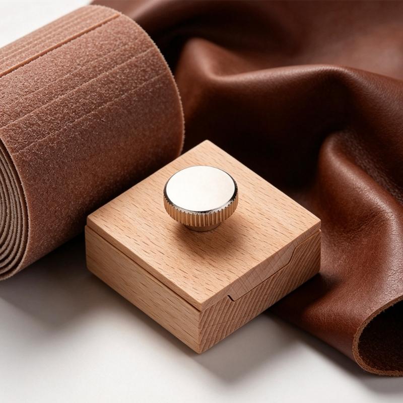Sandpaper Clamp Block with Wood Body and Metal Thumb Screw for Flat Sanding, Hand Finishing and DIY Repair Work