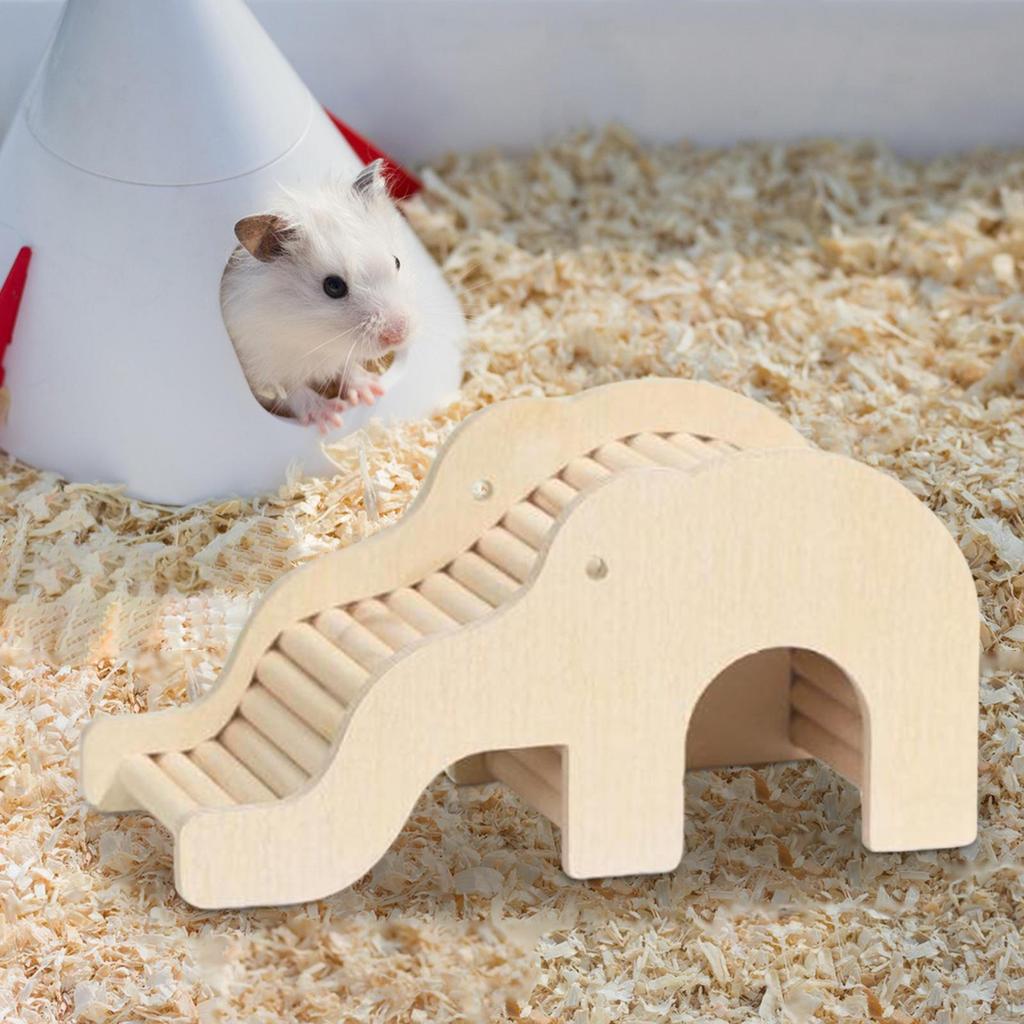 Climbing Toy for Hamsters, Animal Stairs, Resting Place, Hiding Hamster Hut