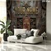 Custom Name,Man Utd Wall tapestry, aesthetic printed fabric blanket, suitable for bedroom, living room, and home decor.