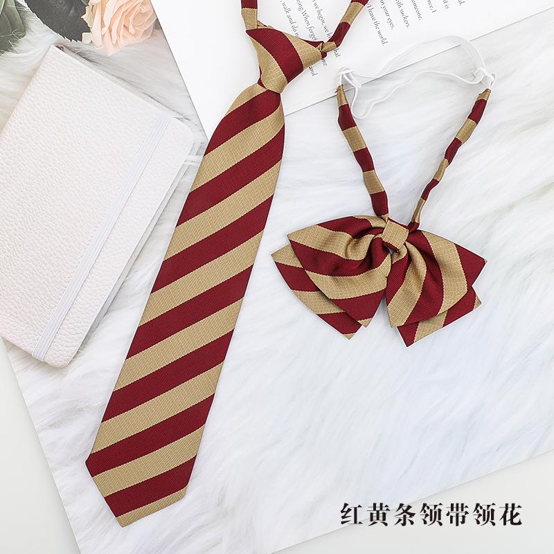 Jk Small Tie Necktie Girl Student Summer Bow Tie Japanese Dk College Style Graduation Free Shirt Couple Decoration