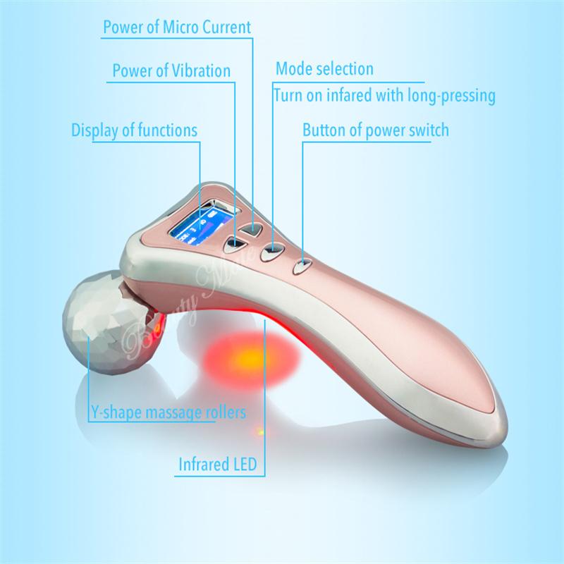mixing water and silicone lubricant Face Massage Vibration machine