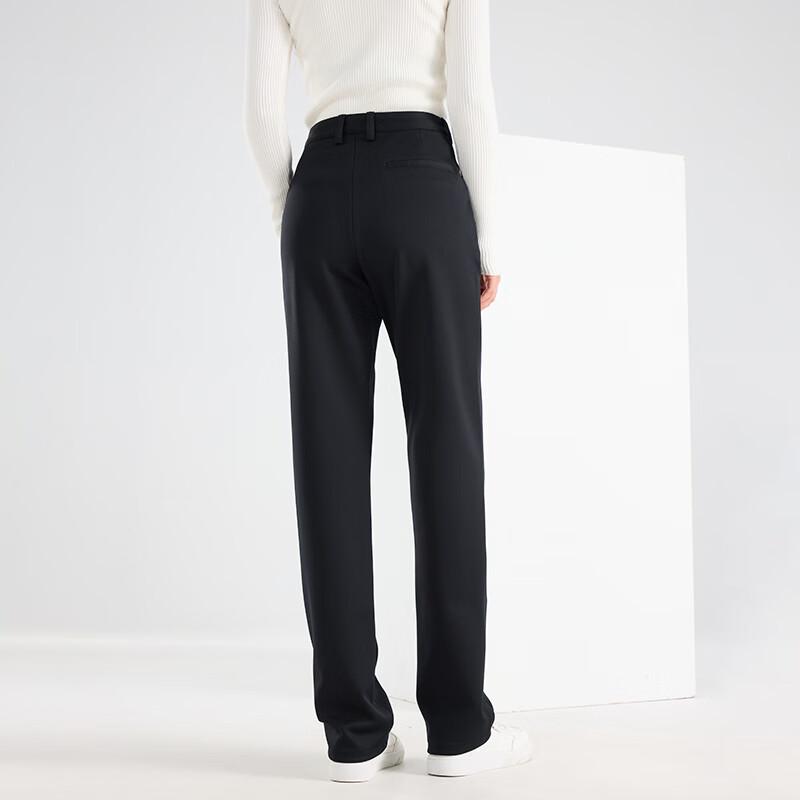 Fengxun Women's Anti-Wrinkle Straight-Leg Casual Pants