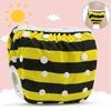 Free Size Baby Adjustable Reusable Waterproof Breathable Summer Pool Training PantsBee