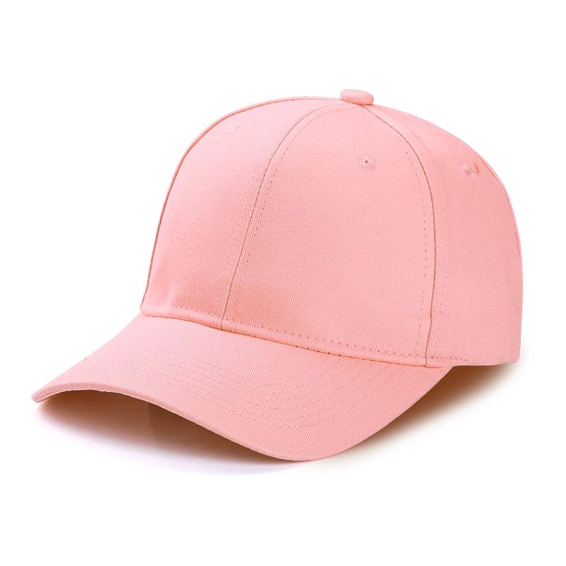 High-end Pure Cotton Baseball Cap Korean Version Men's and Women's Embroidered Hat Baseball Cap with Brim