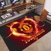 Custom Rug Manchester United Pattern Print Name Text Soft Non‑Slip Floor Carpet for Home Indoor Decoration