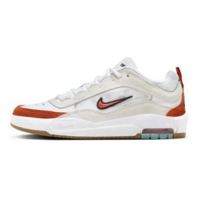 Air Max Ishod Wair SB White Orange Men Sneakers Summit-White Black Gum-Light-Brown FB2393-103