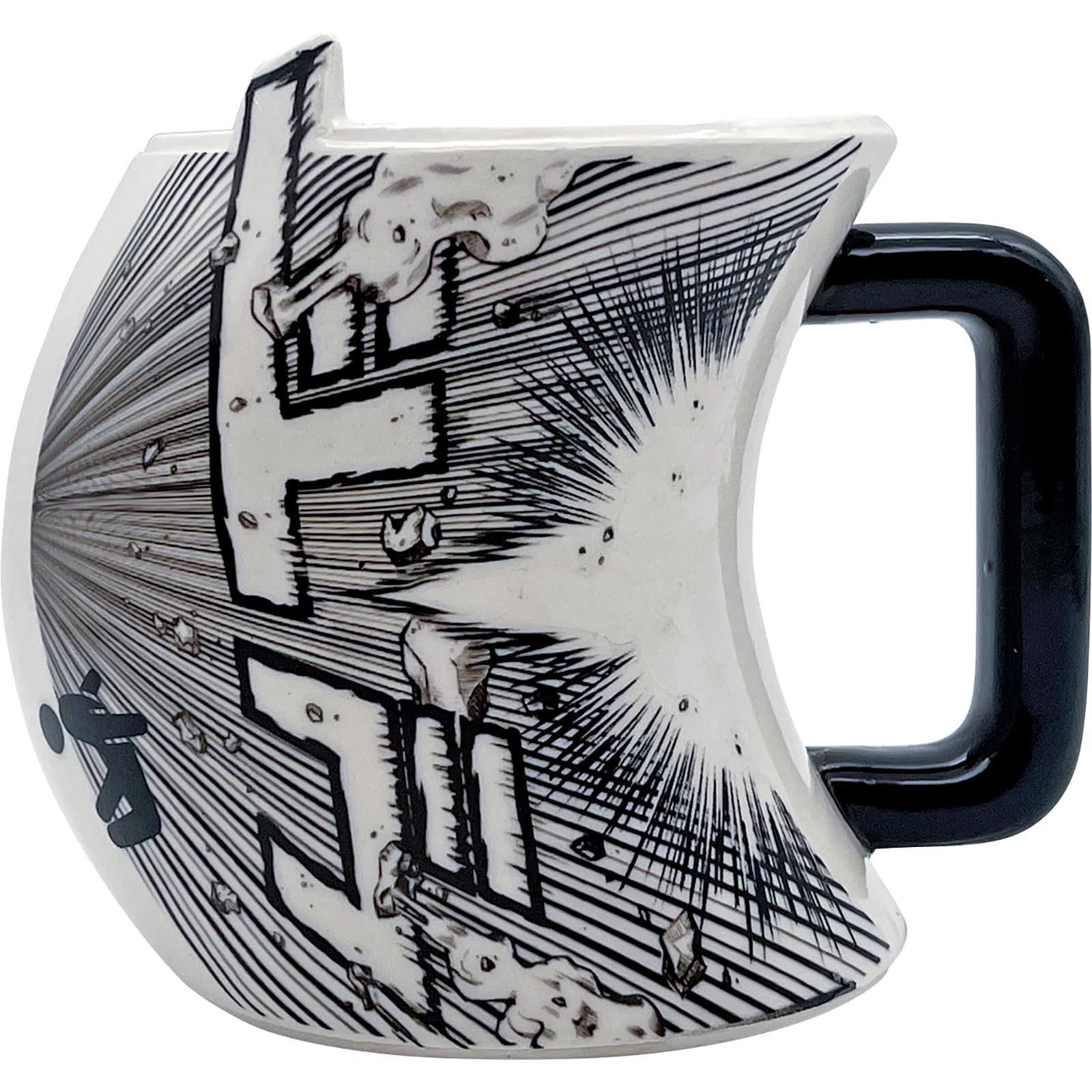 

Funny Tableware Comic Mug, Large, Approx. 14 x 12cm Diameter, 710ml, Dogo, Tableware, Accessories, Year-End Party, Birthday Gift, White, SAN4748-1