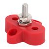   48V M6 Heavy Duty Battery Power Distribution Terminal Block Junction Post for Car Marine Trailer RV Boat