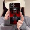 Classic Action D-Diablo Game Phone Case For IPhone 17 16 15 14 13 11 12 Pro Max 16 Plus Transparent