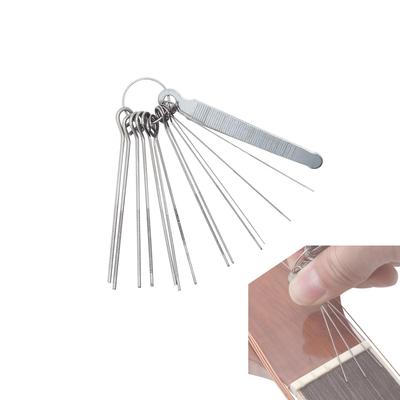 Mirhua Tuerca de Mantenimiento para Guitarra Instrumento de Cuerda Hecha de Pulido de Mantenimiento Ranura para Cuerda 13 Tuercas 1 Plana Compatible con y Mejora el Sonido