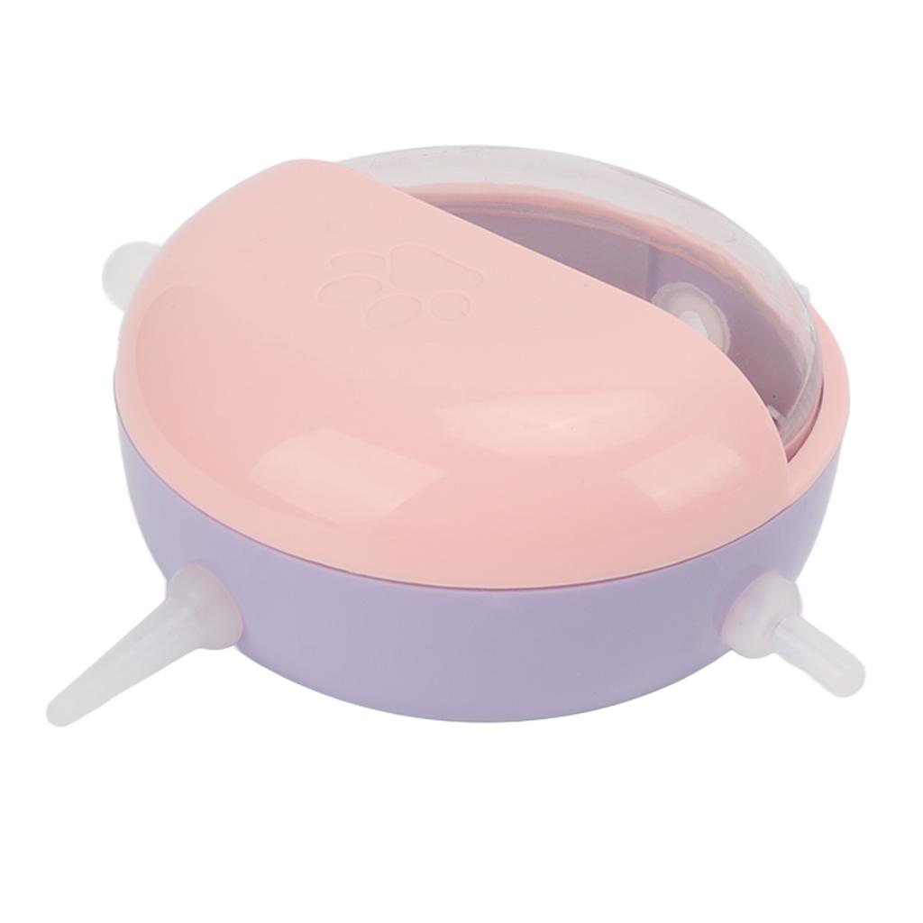 Silicone Kitten Nipple Feeder Biomimetic Pet Milk Feeder for Kittens Puppies Rabbits LambPink