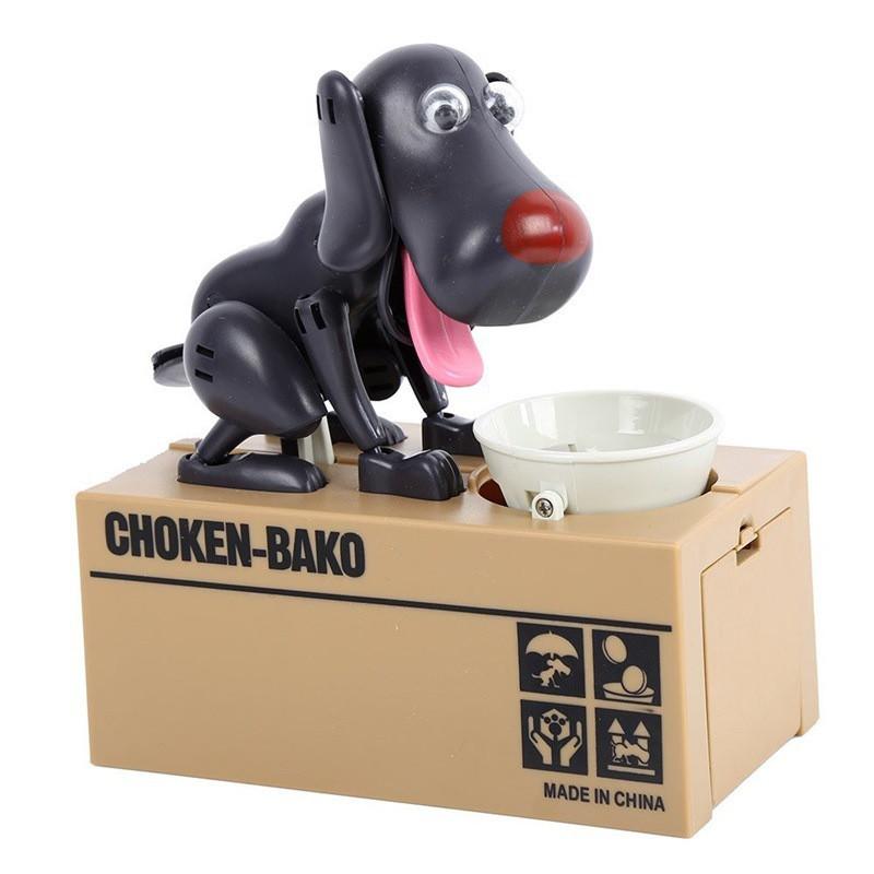 Coin Electric Piggy Bank  Money Stealing Dog Savings Box Cartoon Puppy Toy Gift