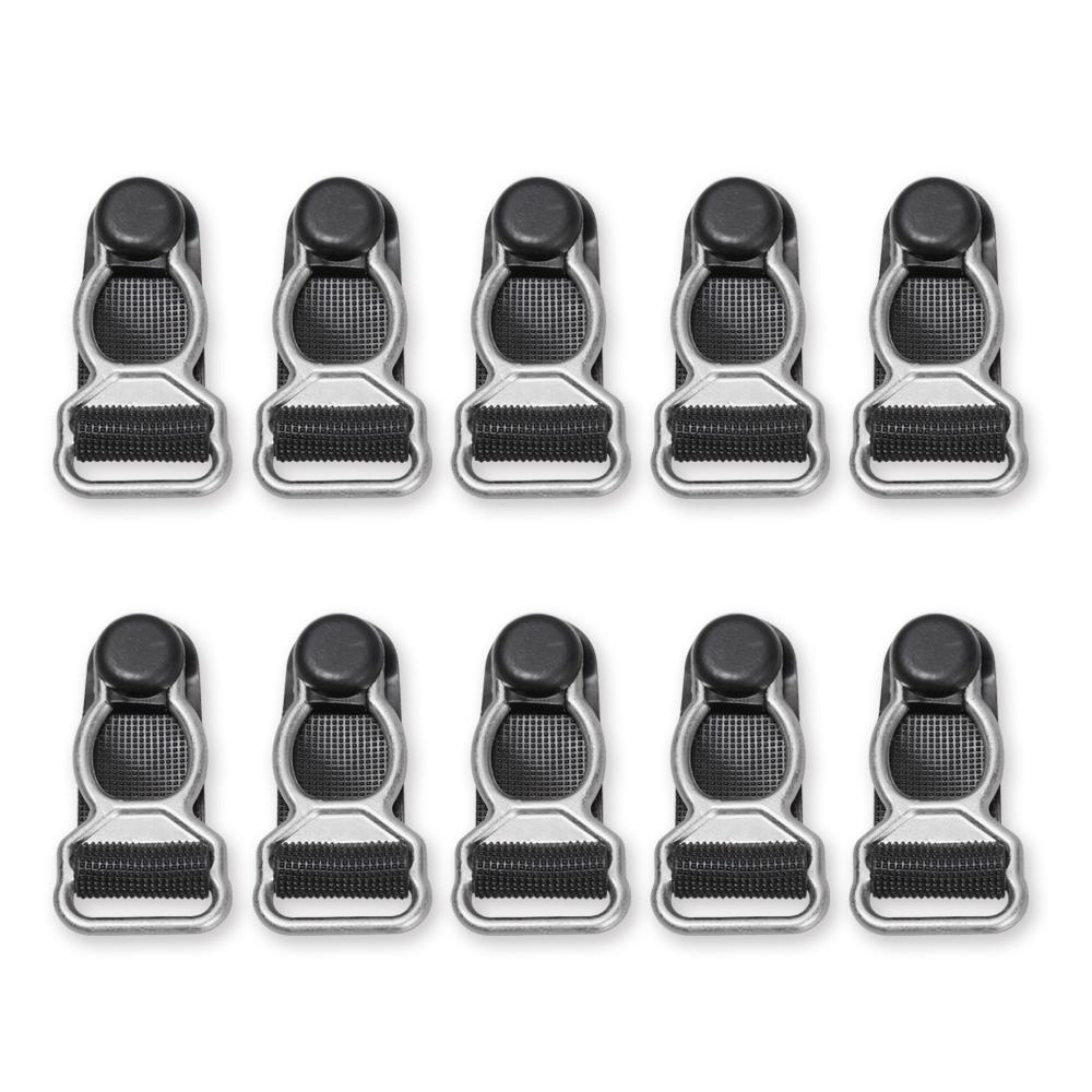 Quality Corset Leg Garter Underwear Accessories Hosiery Stocking Grips Alloy Sock Clips Suspender Ends Buckles Belt Clip Hooks