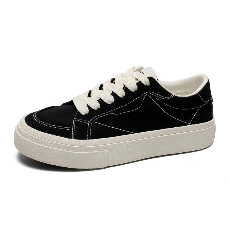 

2026 Men S New Flat Bottomed Anti Slip Canvas Shoes Are Simple Fashiable Comfortable And Casual To Wear Men S Shoes 39-44 39 чёрный