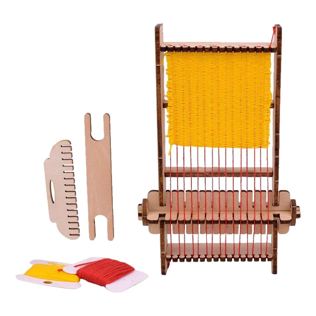 Pletený rám Tkalcovský stav s Accs Woven Machine Art Intellectual Toys for