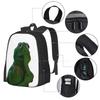 School Bag Big Capacity Backpack Laptop The Frog Meme Tumblr Funny Movie Png Cute