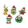 Christmas Brooch Cartoon Figure Shape Anti-slip Polished New Year Party Coat Collar Bag Scarf Hat Decoration Clothes Pin Clothing Jewelry