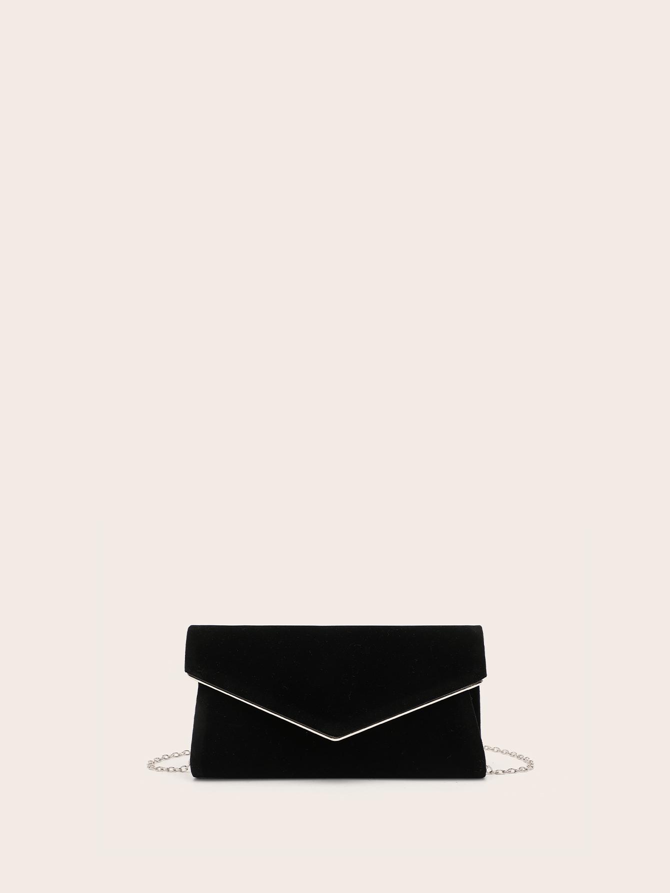 

Evening Bag Clutch Purses for Women Elegant Handbag Wedding Cocktail Party Prom Lady Crossbody Shoulder Bags Sparkling Envelope чёрный