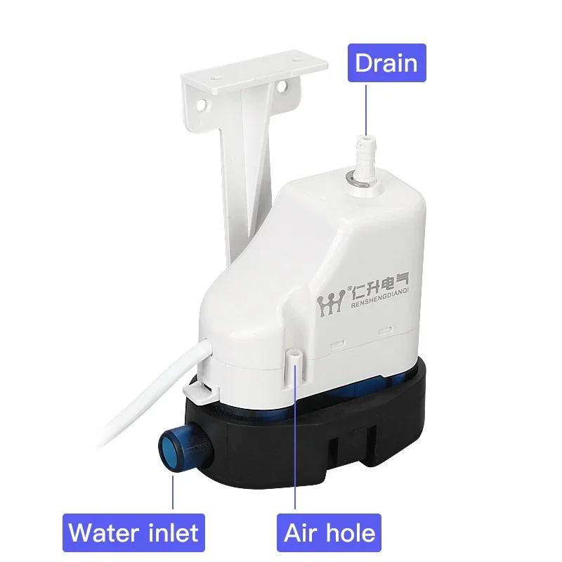 Pompa di Condensa Automatica Ultra-silenziosa 220V 24L/H 40L/H Pompe di Sollevamento Condensa RS-24C/40C 1-3P Scarico Condizionatore d'Aria da Appendere