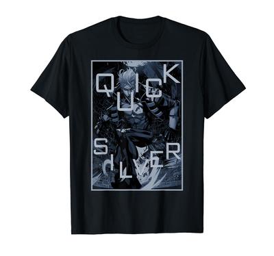 Marvel X-Men Quicksilver Blink Poster T-Shirt