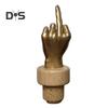Funny Middle Finger Wine Stopper Vacuum Sealer for Wine Bottles Reusable Beverage Bottle Stopper Wine Preservation Tool Prank Gift for Wine Lovers